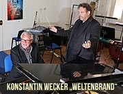 Probenbesuch zu &bdquo;Weltenbrand&ldquo; - Die neue Tour mit Konstantin Wecker und dem Kammerorchester der Bayerischen Philharmonie (&copy;Foto:Marti Schmitz)